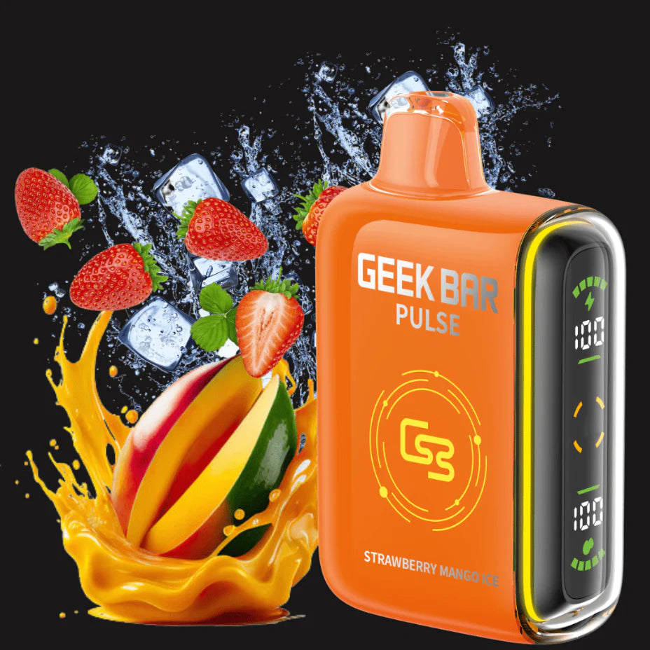 Geek bar pulse 9000 strawberry mango ice