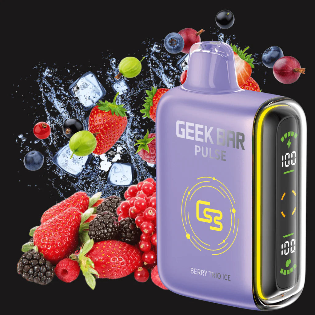 Geek bar pulse 9000 berry trio ice