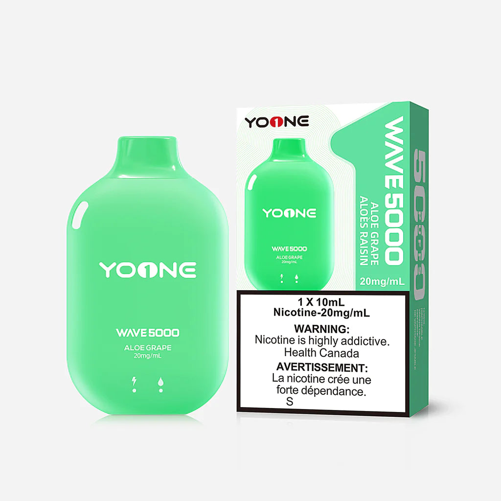 Yo one wave 5000 Aloe Grape