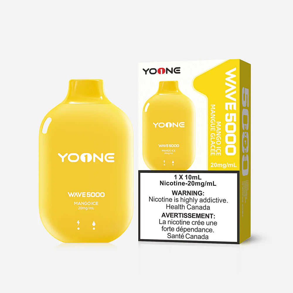 Yo one wave 5000 Mango ice