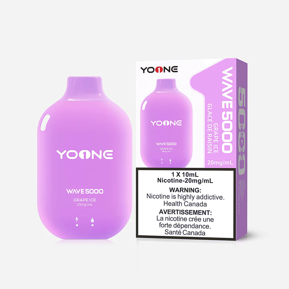 Yo one wave 5000 Grape ice
