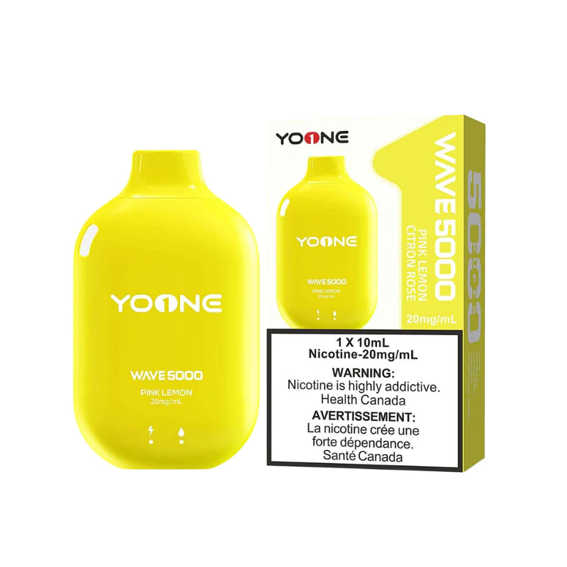 Yo one wave 5000 Pink Lemon