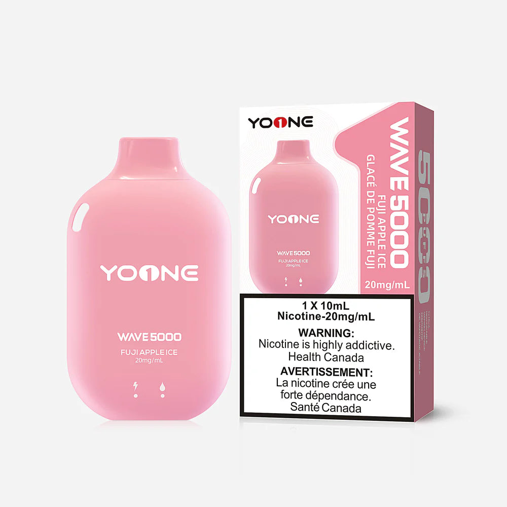 Yo one wave 5000 Fuji apple ice