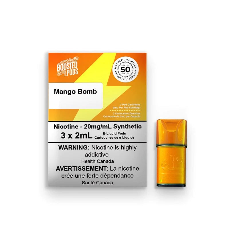 Boosted pods 3x2ml 20mg/ml Mango bomb