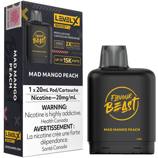 Level X Boost 15k Mad Mango Peach