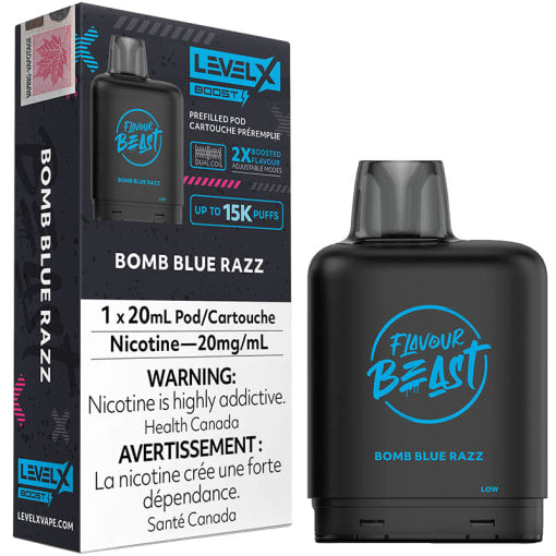 Level X Boost 15k Bomb Blue Razz