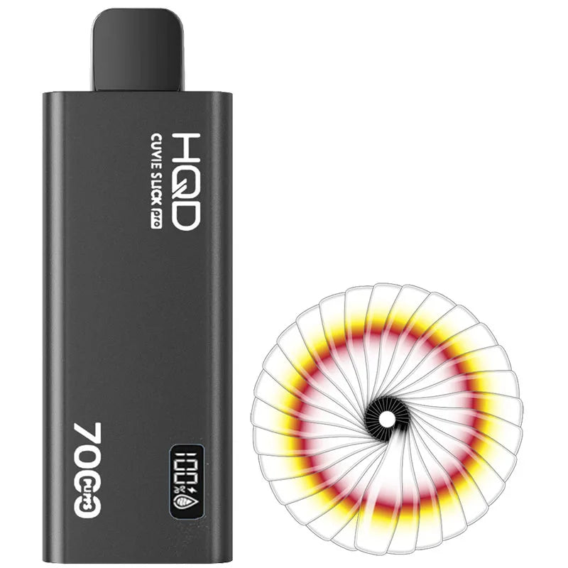 HQD 7000 Cuvie Slick Pro 7000 Disposable Vape - Caribbean White