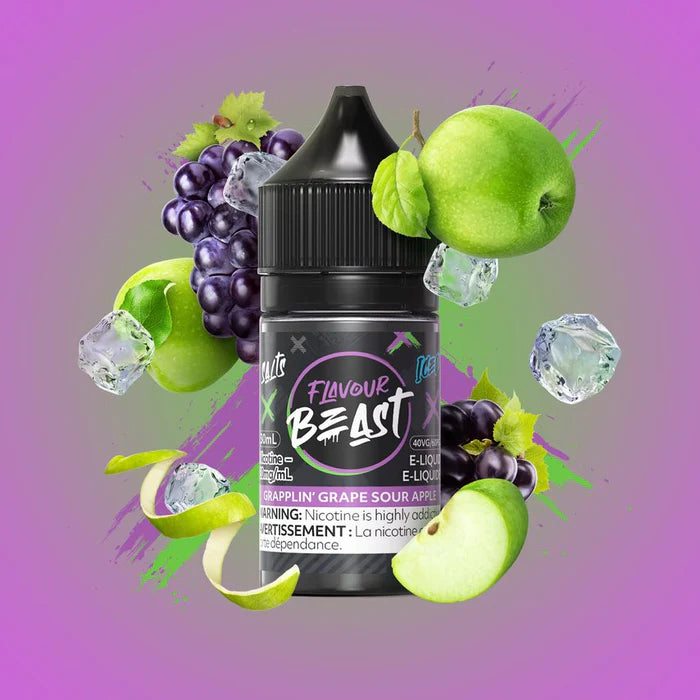 Flavour Beast 20mg/30mL Grappling Grape Sour Apple