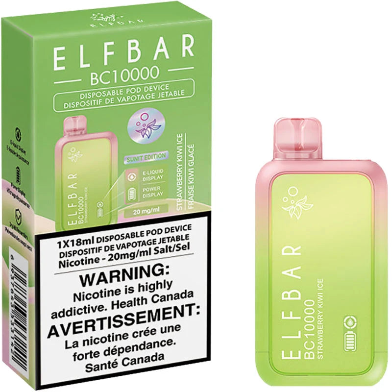 Elfbar 10000 Strawberry Kiwi Ice