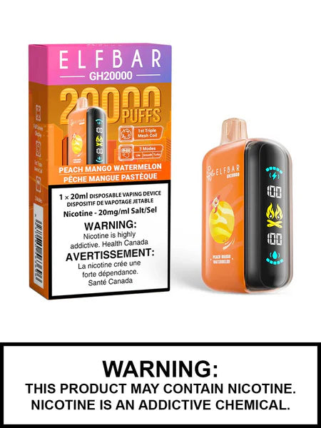 Elfbar 20000 peach mango watermelon