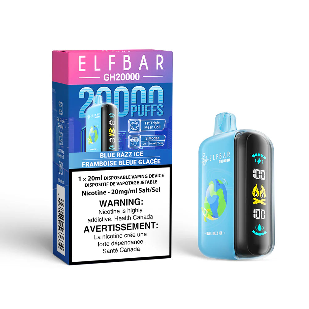 Elfbar 20000 blue razz ice