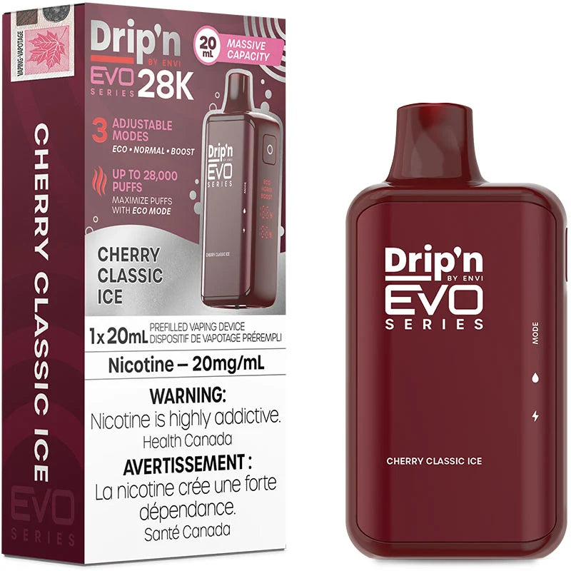 Dripn Evo 28k Cherry Classic Ice (Provincial Tax)