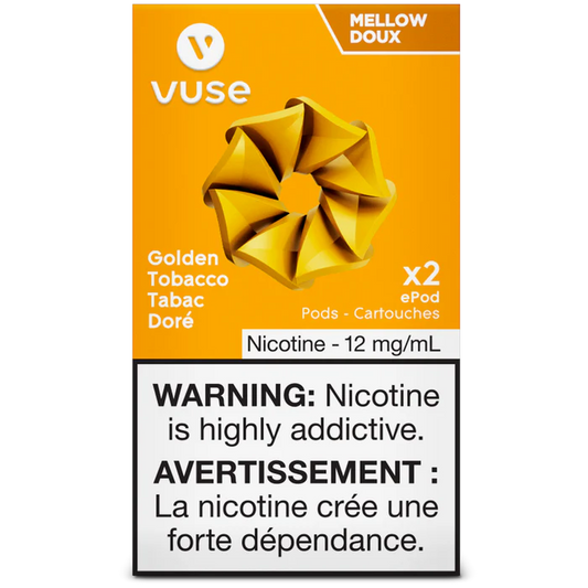 Vuse ePod X2 Golden Tobacco -12mg/ml (Provincial Tax)