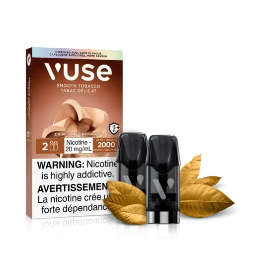 Vuse ePod X2 smooth Tobacco - 20mg/ml (Provincial Tax)