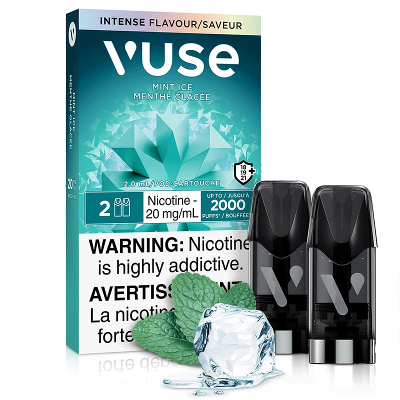 Vuse ePod X2 Mint ice- 20mg/ml (Provincial Tax)  Vape Royale