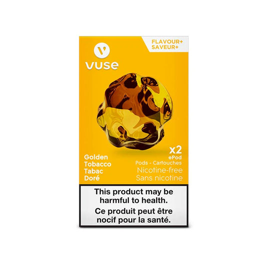 Vuse ePod X2 Golden Tobacco- 0mg/ml (Provincial Tax)