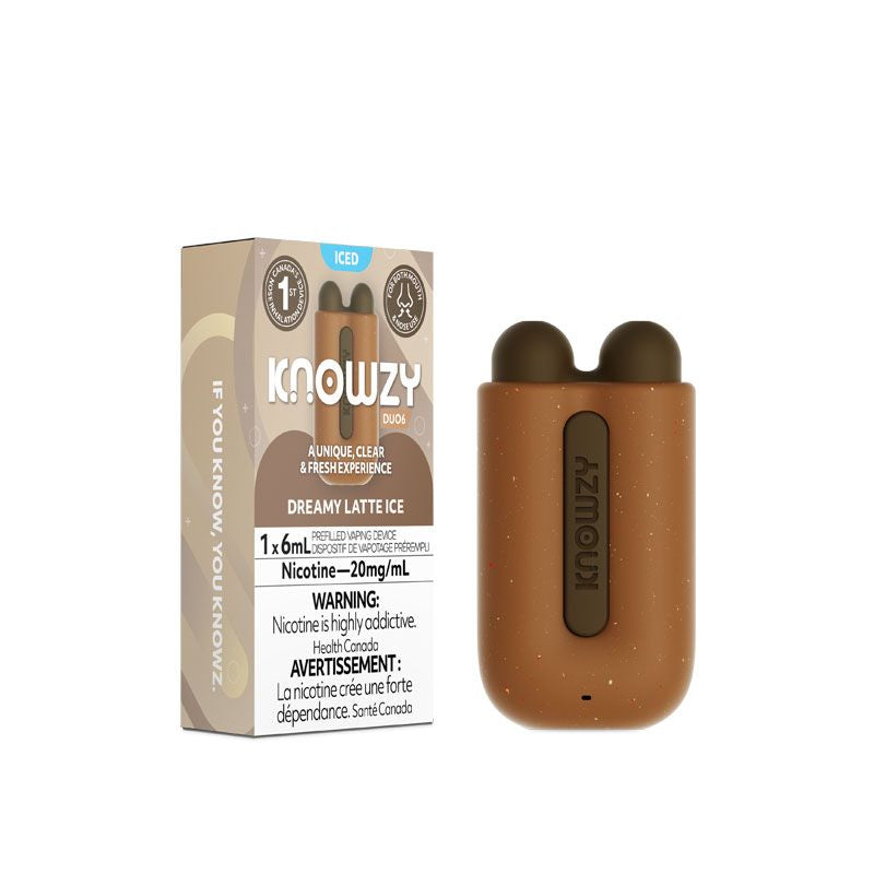 Knowzy duo 6 dreamy latte ice