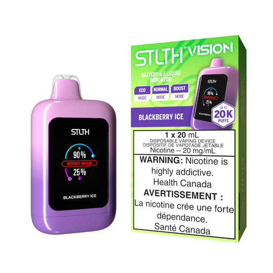 Stlth Vision 20k Blackberry ice (Provincial Tax)