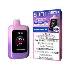 Stlth Vision 20k Cherry grape ice (Provincial Tax)