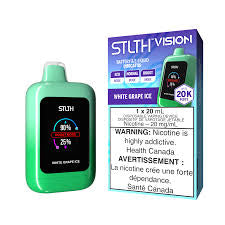 Stlth Vision 20k White grape ice (Provincial Tax)