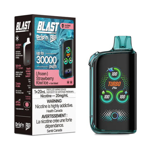 Dripn fasta blast 30k strawberry kiwi ice