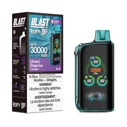 Dripn fasta blast 30k grape ice