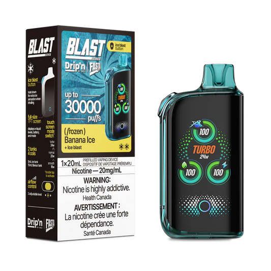 Dripn fasta blast 30k banana ice