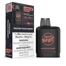 Flavour Beast Level X boost G2 25k Packin Peach Berry (Provincial)