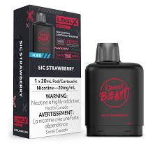 Flavour Beast Level X boost G2 25k SIC Strawberry (Provincial)