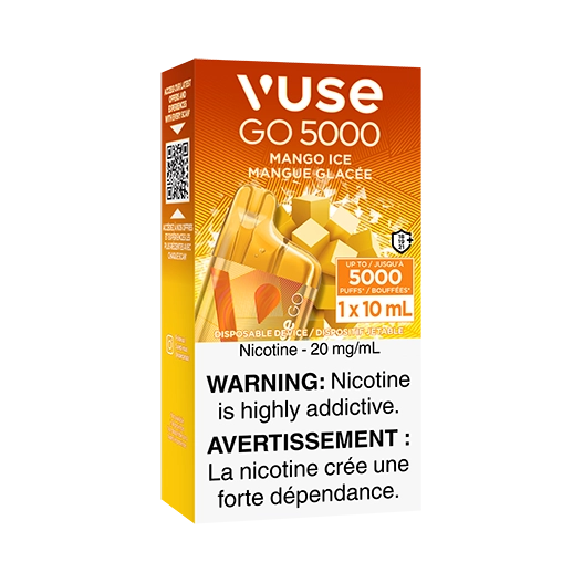 Vuse go 5000 Mango ice 20mg (Provincial Tax)