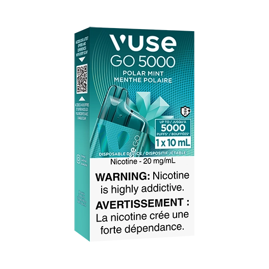 Vuse go 5000 Polar mint 20mg (Provincial Tax)