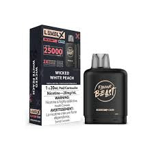 Flavour beast Level X boost G2 25k Wicked White Peach(Provincial)