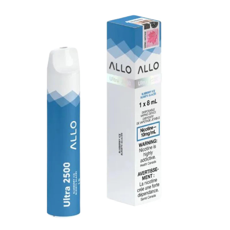 Allo ultra 2500 Blueberry Ice (provincial tax)