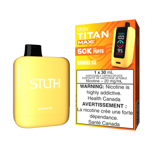 Stlth Titan Max 50k Banana ice ( provincial tax )