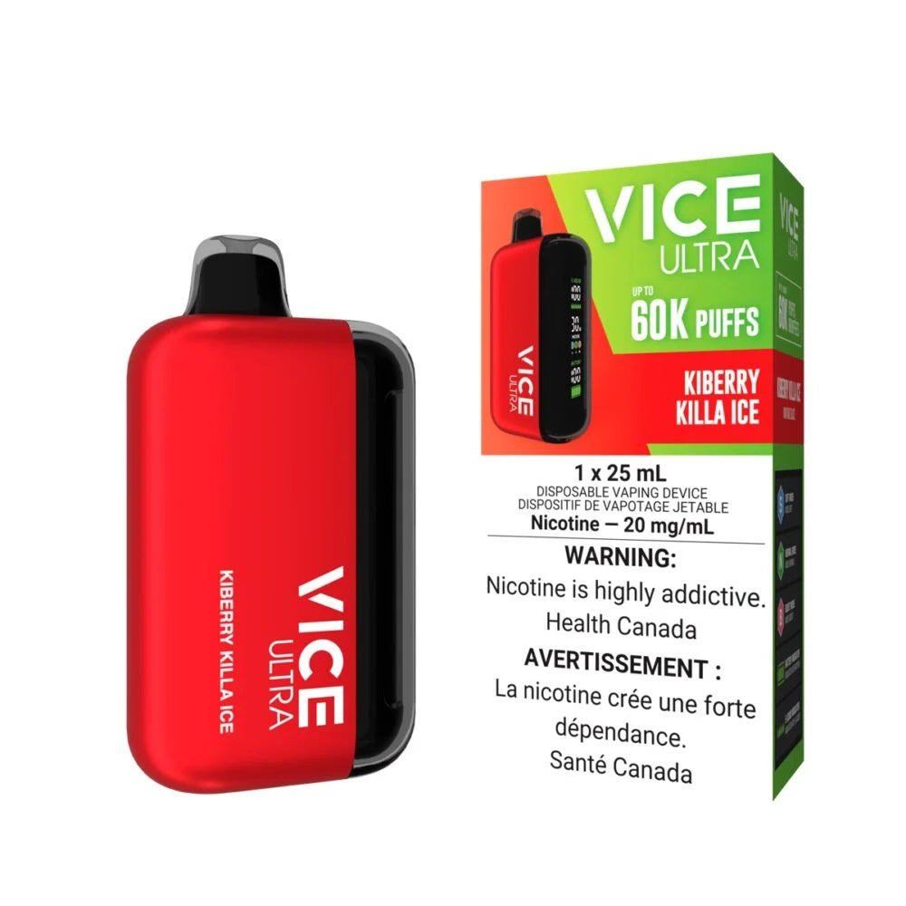 Vice Ultra 60k Kiberry Killa Ice (Provincial Tax)