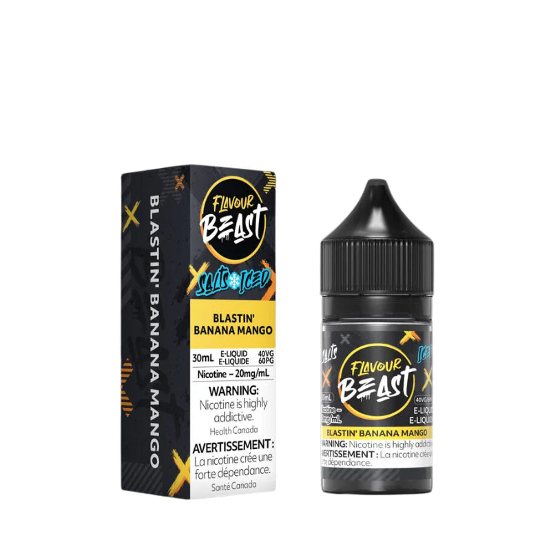 Flavour beast e-liq Blastin Banana Mango 20mg/30ml (Provincial Tax)