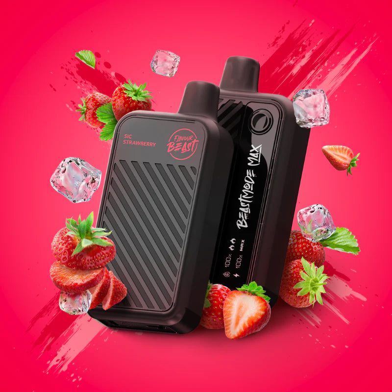 Flavour Beast Mode Max 18k Sic Strawberry(provincial)
