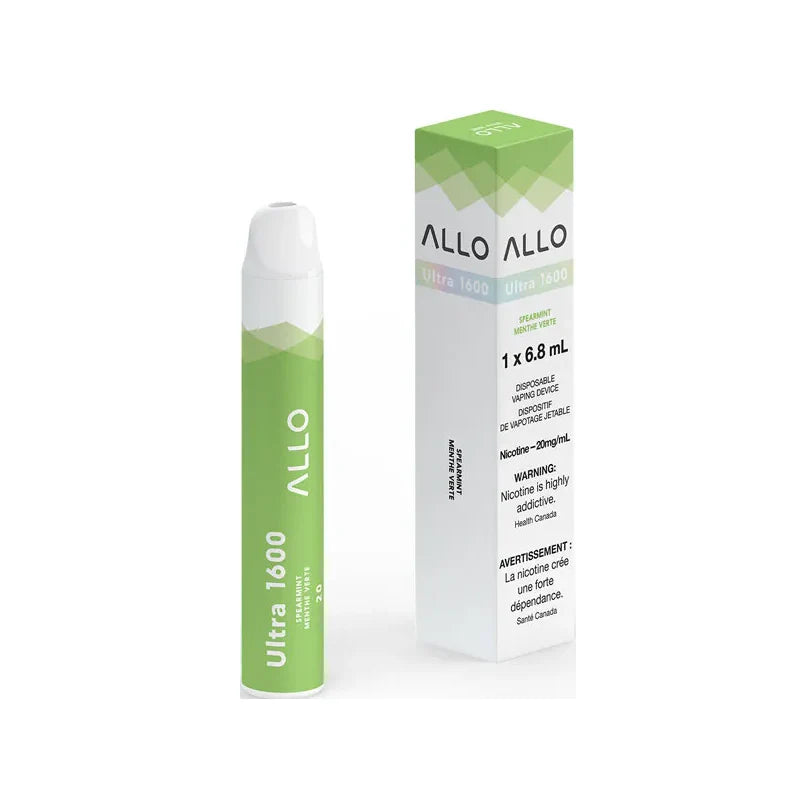 Allo Ultra 1600 Spearmint 20mg*