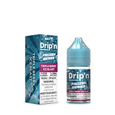 Dripn E liquid Triple Berry ice blast 20mg/30ml ( provincial tax)