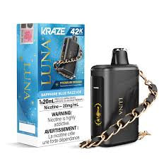 Kraze LUNA 42k Sapphire Blue Razz ice*