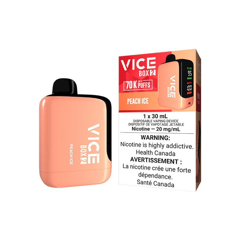 Vice Ultra 70k Peach Ice (Provincial Tax)