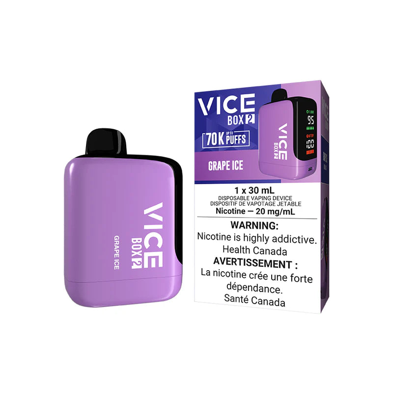 Vice Ultra 70k Grape Ice (Provincial Tax)