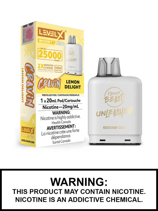 Flavour Beast Level X boost G2 25k lemon delight*
