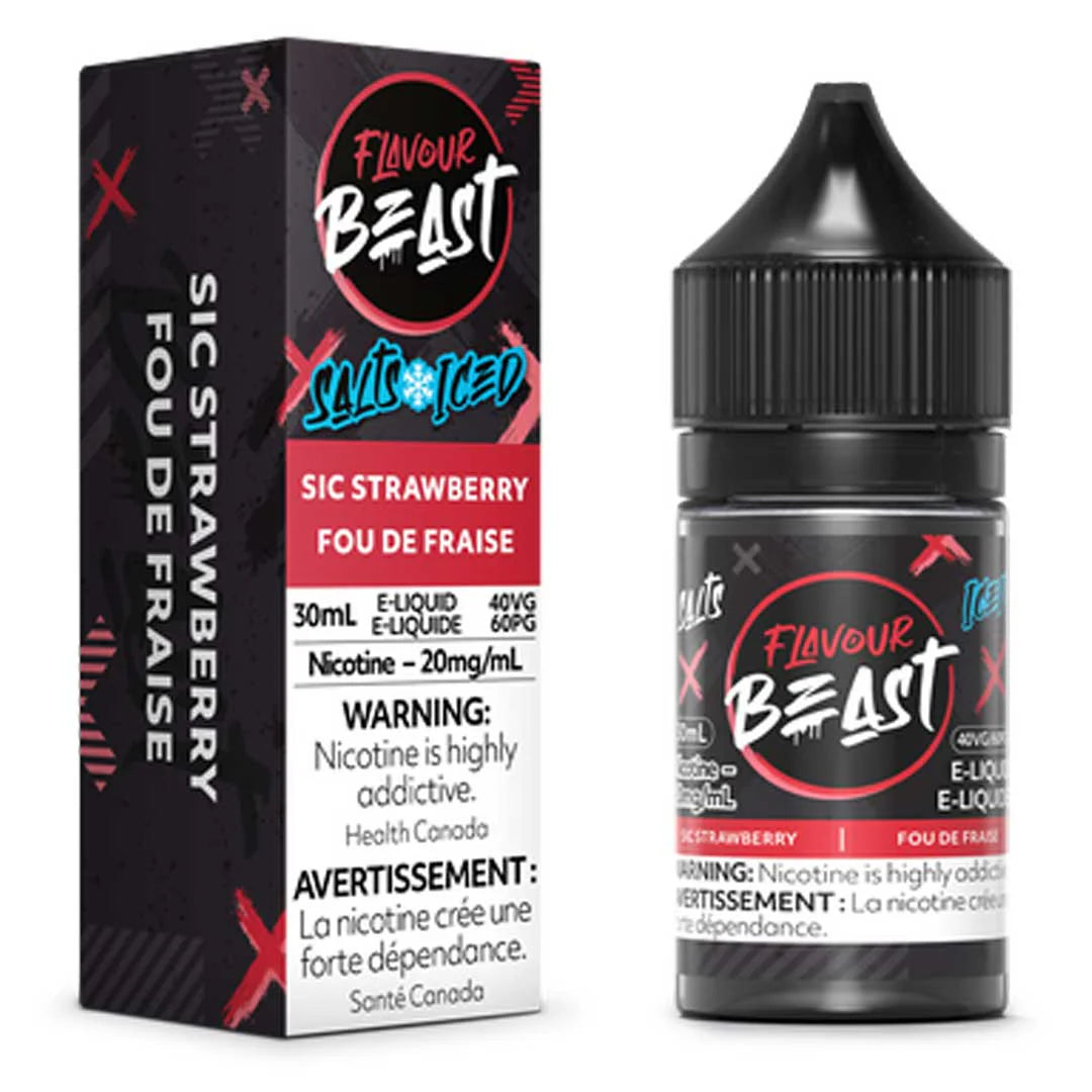 Flavour Beast E-Liquid - sic strawberry 20mg /30ml*