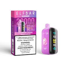 Elfbar 20k strawberry banana(provincial)