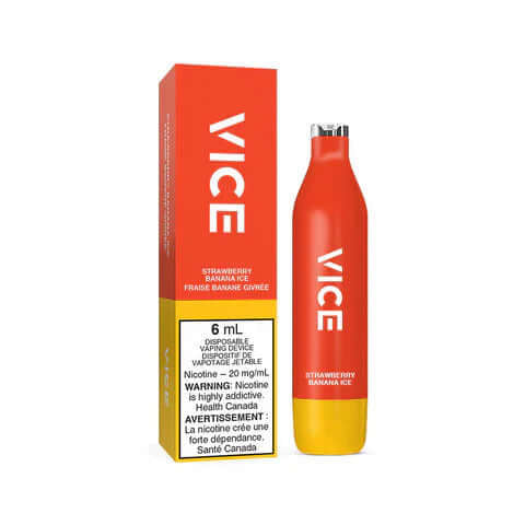Vice 2500 Strawberry Banana Ice 20MG (Provincial Tax)