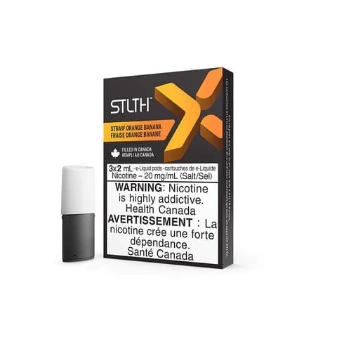 Stlth X Pod pack Straw Orange Banana(provincial)