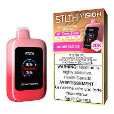 Stlth vision 20k coconut razz ice(provincial)