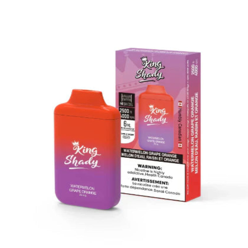 King 6000- 0MG Watermelon Grape Orange*