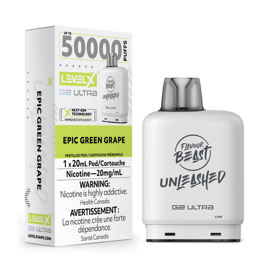 Level X G2 Ultra 50k - Unleashed- Epic Green Grape(Provincial)